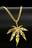 Alloy and Rhinestone Necklace for Men MOQ 5pcs