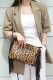 Leopard Zebra Printed PU Crossbody Envelope Bag MOQ 3pcs