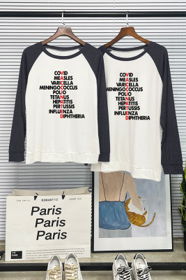 Vaccinated couple Long Sleeve Top UNISHE Wholesale