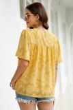 Loose Short Sleeve chiffon top Unishe Wholesale