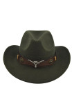 Cowboy Jazz Hat with Bull Head Decoration Unishe Wholesale