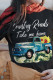 Black Car Print Splicing Short Sleeve T-shirt