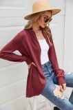 Plain Open Knit Cardigans