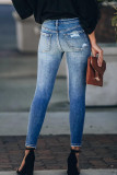 Washed Ripped Distressed Kancan Jeans
