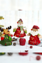 Christmas Snowman Reindeer Candy Gift Bag MOQ 3PCs