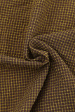 Plaid Color Block Long Sleeve Shirt