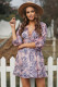 Pink Ruffle Tiered Babydoll Style Mini Dress