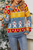 Christmas Snowman Knitting Sweater