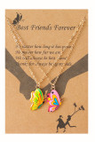 Colorful Butterfly Necklace MOQ 5pcs