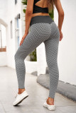 Gray High Waisted Butt Lifting Yoga Gym Leggings