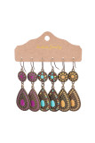 Boho Ethnic Tassle Earring Sets MOQ 5 Sets