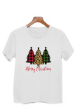 Leopard Print Merry Christmas Farmhouse Happy Holidays Couple shirts Unishe Wholesale