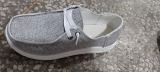 Grey Solid Shoes