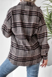 Plaid Bat Sleeve Shirt Dress Unishe Wholesale