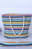 Aztec Print Canvas Tote Bag MOQ 3PCS