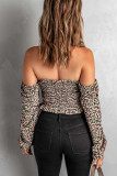 Floral Smocked Crop Top