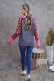 Western Tribal Print Patchwork Long Sleeves Top