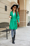 Plain Long Length Open Knit Cardigans