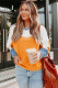 Fleece Colorblock Dolman Sleeves Pullover Top