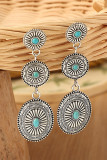 Turquoise Blossom Earrings MOQ 5PCs