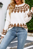 Long Sleeve Pullover Knitting Sweater