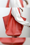Large Capacity Soft Leather Tote Bag MOQ 3PCS