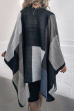 Color Block Cape Cardigans