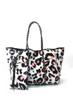 Beach Neoprene Tote Bag with Purse Unishe Wholesale MOQ 3PCS