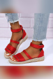 Leopard Print Strappy Flat Sandals Unishe Wholesale