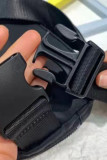 Plain Nylon Adjustable Belt Waist Bag MOQ 3pcs