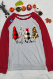 Christmas Printed Long Sleeve Top Women UNISHE Wholesale