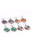 Stones Circle Earrnings Unishe Wholesale MOQ 5pcs