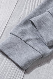 Quilted Patch Half Zipper Sweatshirt
