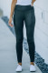 Black Patchwork Tummy Control High Waist Leggings