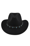 Turquoise Woolen Jazz Hat Unishe Wholesale MOQ 3pcs