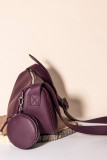 Solid Color PU Leather Hand Bag With Purse Unishe Wholesale MOQ 3PCS