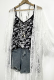 See Through Lace Cover Up