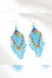 Colorful Beads Tassel Earrings MOQ 5pcs