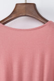 Pink Buttons Sleeveless High Waist Mini Dress