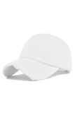 Washed Ripped Baseball Hat MOQ 3pcs