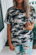 Green Bleach Splash Camo Short Sleeve T Shirt