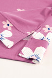 Pink Crew Neck Tank Top