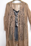 See Through Lace Cover Up
