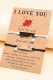 Pearl and Heart Woven Bracelet MOQ 5PCS