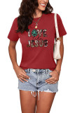 Love Like Jesus,Christ Printed Short Sleeve T Shirt Unishe Wholesale