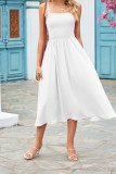 Plain Smockey Flowy Cami Dress