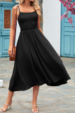 Plain Smockey Flowy Cami Dress