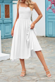 Plain Smockey Flowy Cami Dress