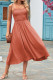 Plain Smockey Flowy Cami Dress