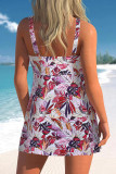 Flower Print 2PCS Swimwear Set
